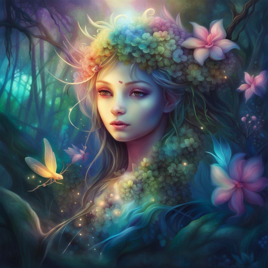 Fairy - AI Generated Artwork - NightCafe Creator