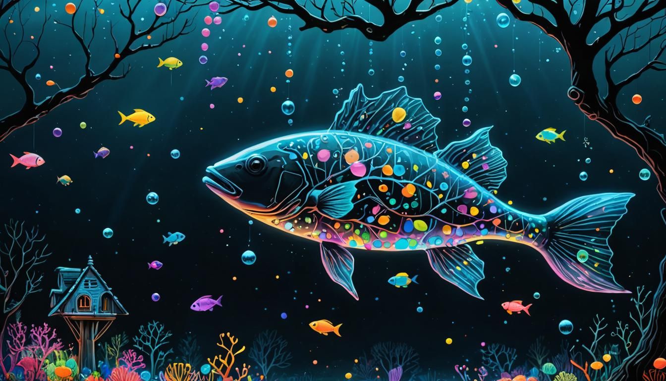 Neon Spotted Bass