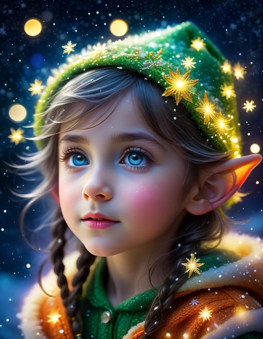 Elf child dreaming   by @Mrbubu