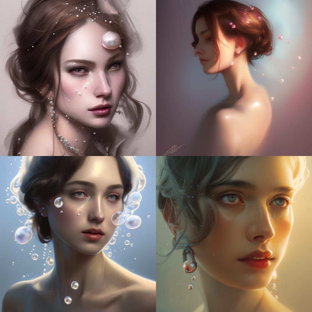 Bubbles of Pearls