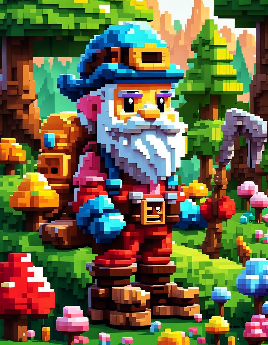 Pixel Lumberjack   by @Jennifer