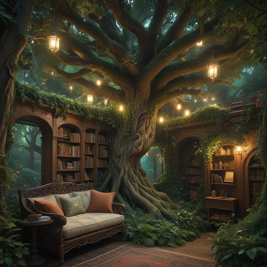 A mystical and peacful time before Audible, before Goodreads or even before the dewy decimal system...  by @Old Retired Guy