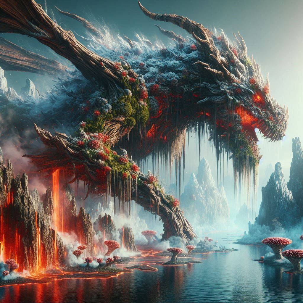 Dragon of elements