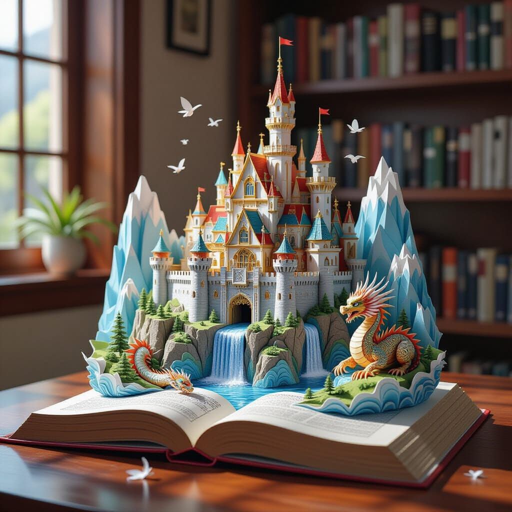 The pop up book