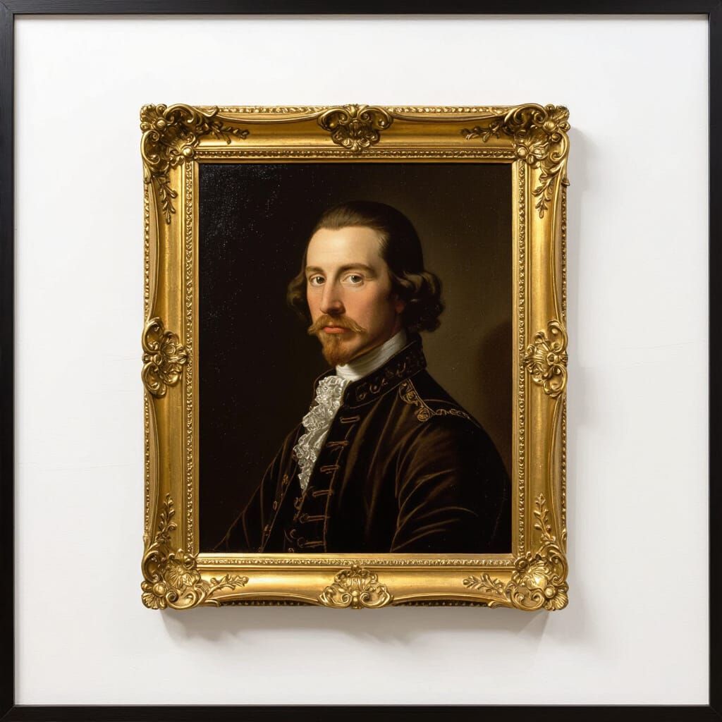 Airplane on Runway in Realistic Sci-Fi Style