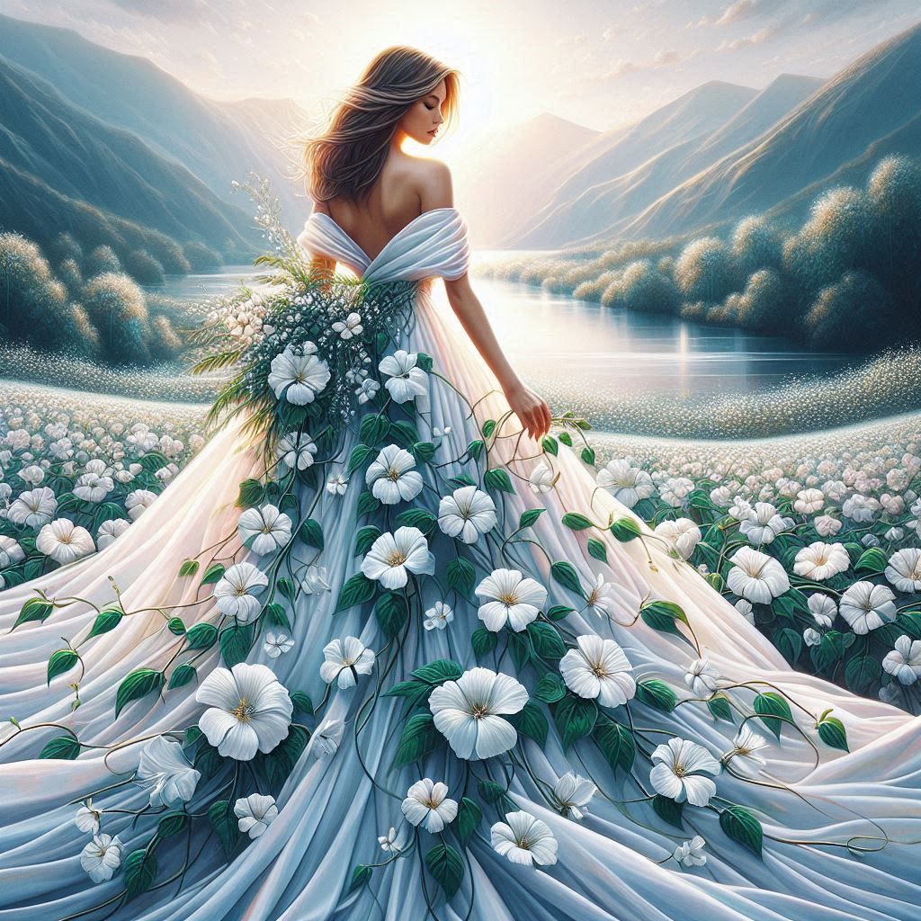 Bindweed Dress Woman