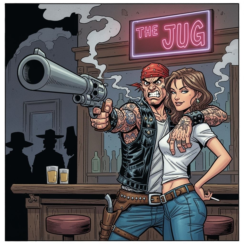 " ... Cause that's my woman there and I'm a man who cares and this just might be all for you."