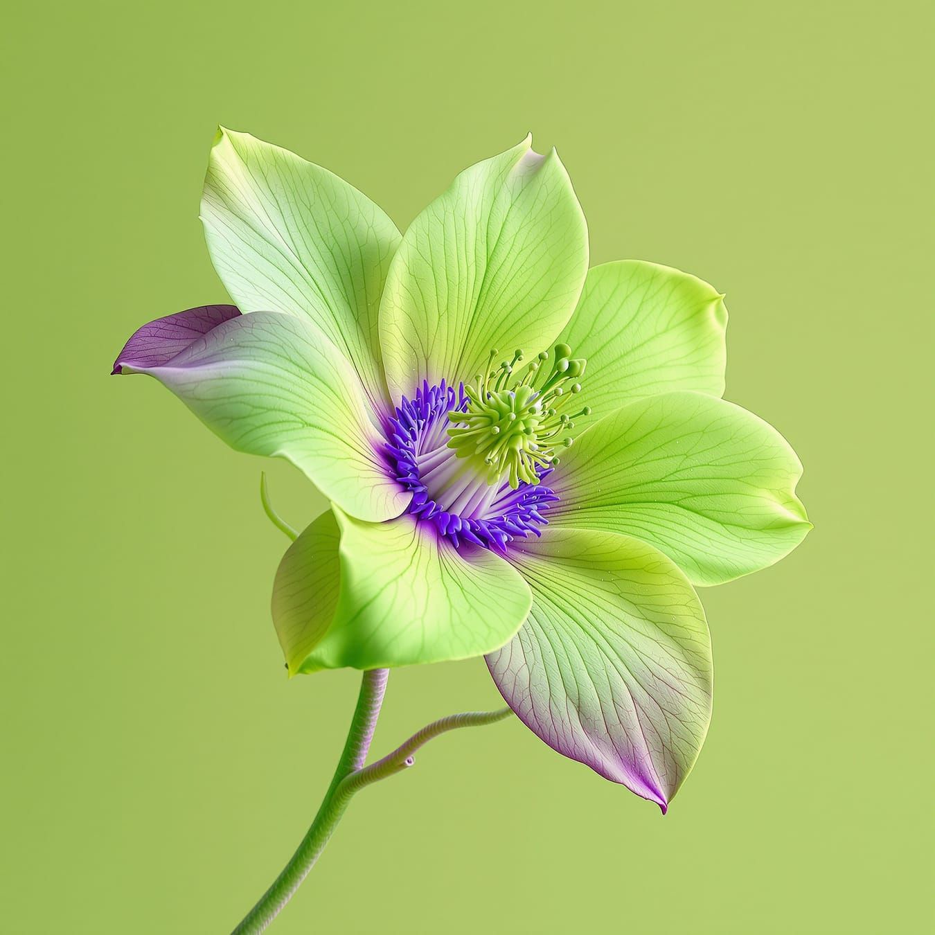 Flower,lemon gradient