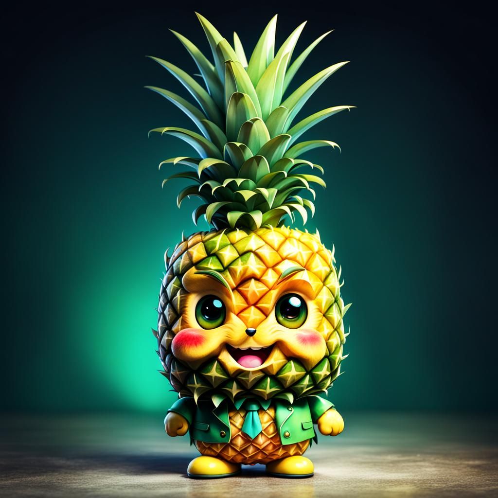 Chibi Fruits & Vegetables - AI Generated Artwork - NightCafe Creator