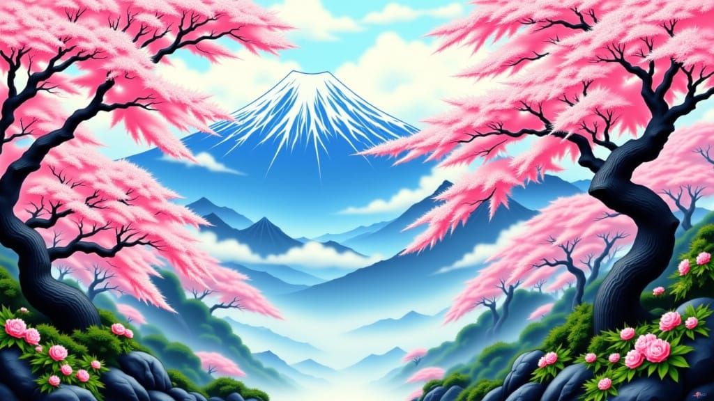 <lora:Within:1.0>Japanese  landscape