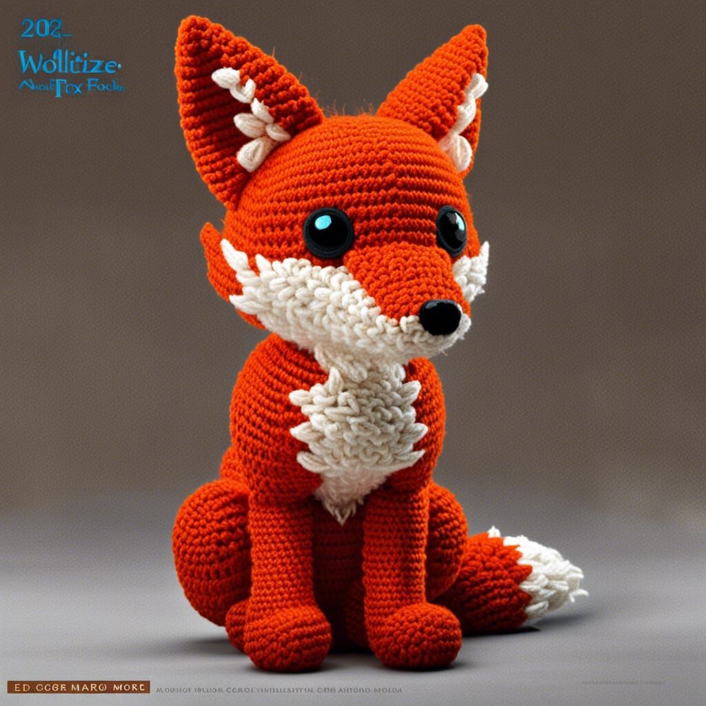 Yarn Fox - Ai Generated Artwork - Nightcafe Creator