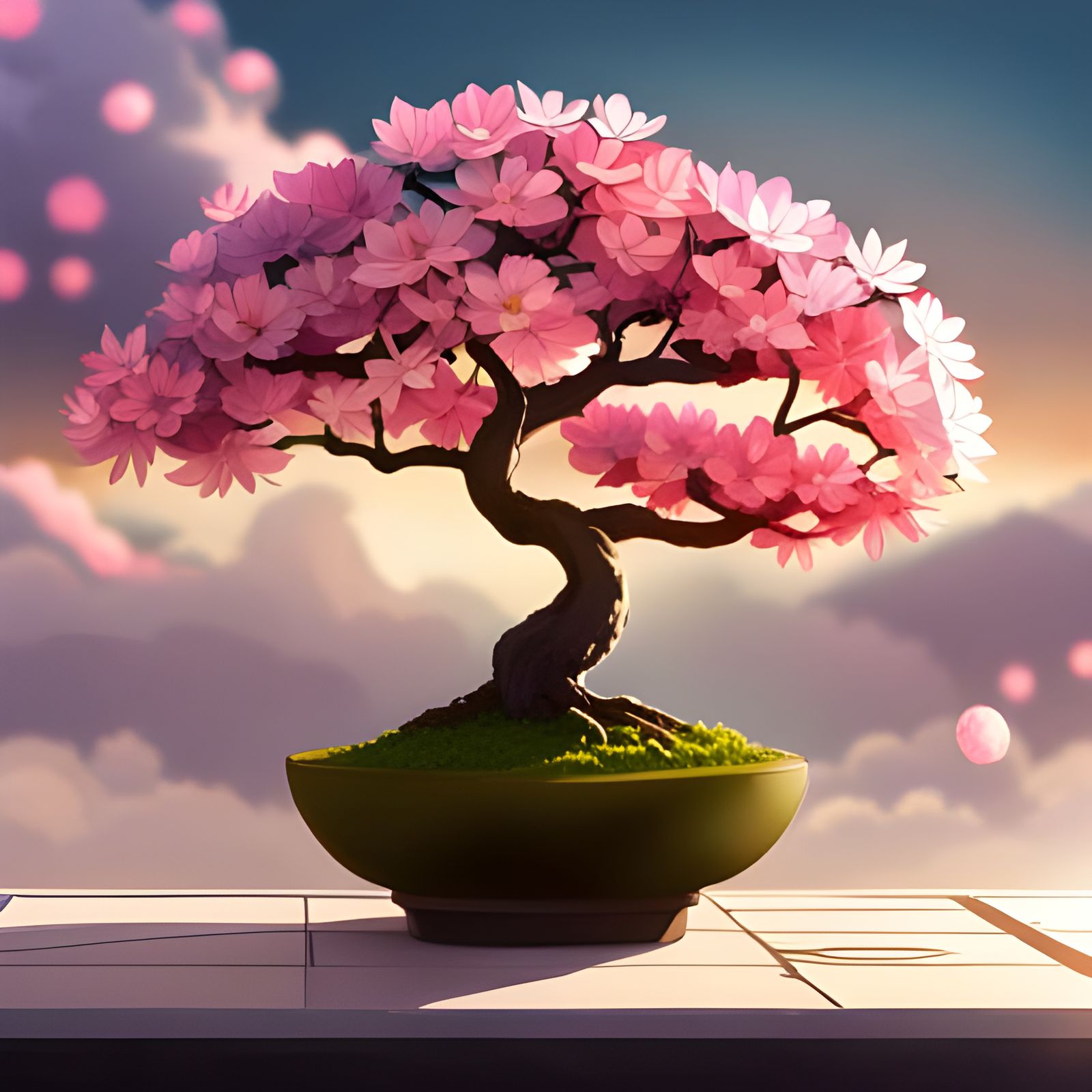 Bonsai  by @Barritas_ai