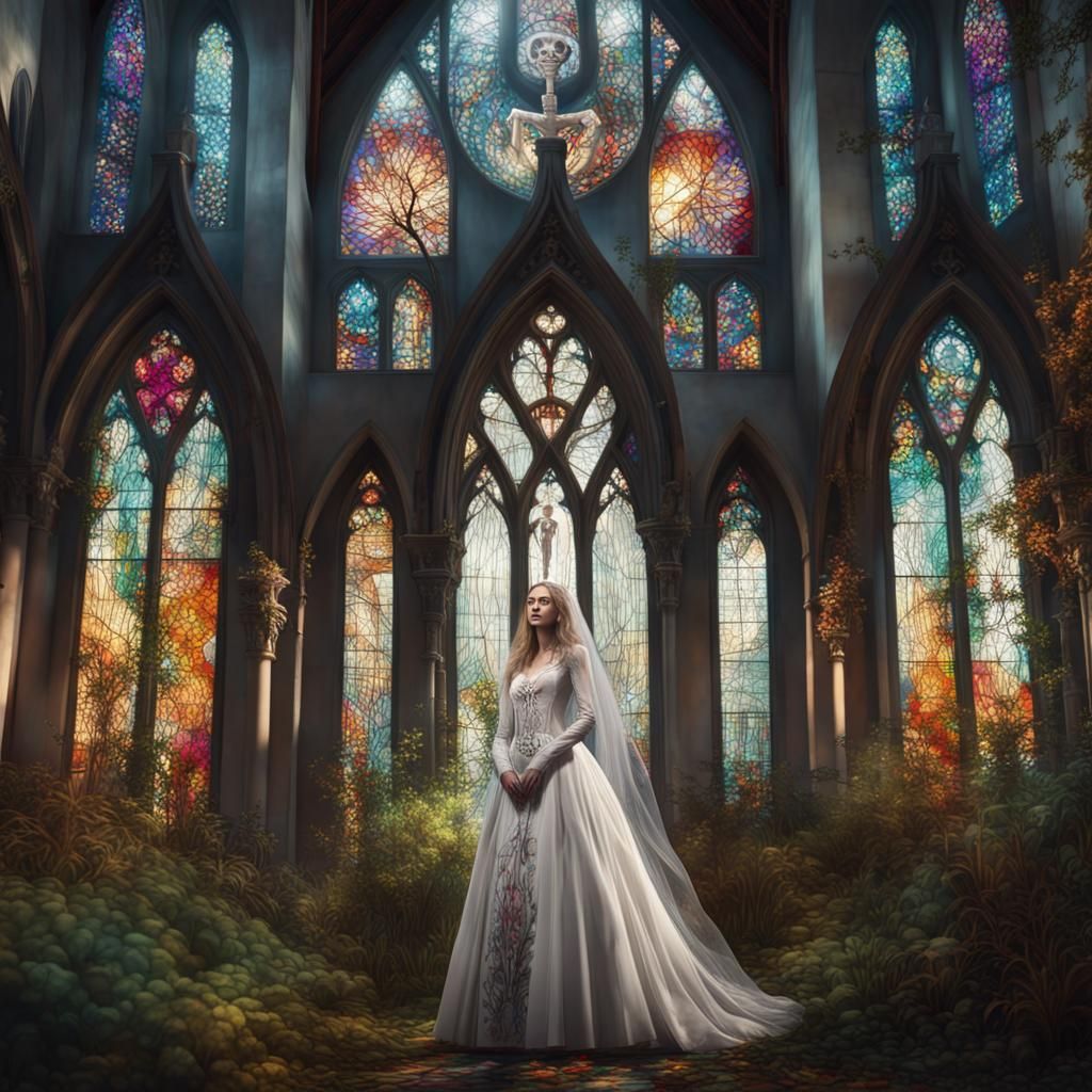 The Awaiting Bride - AI Generated Artwork - NightCafe Creator