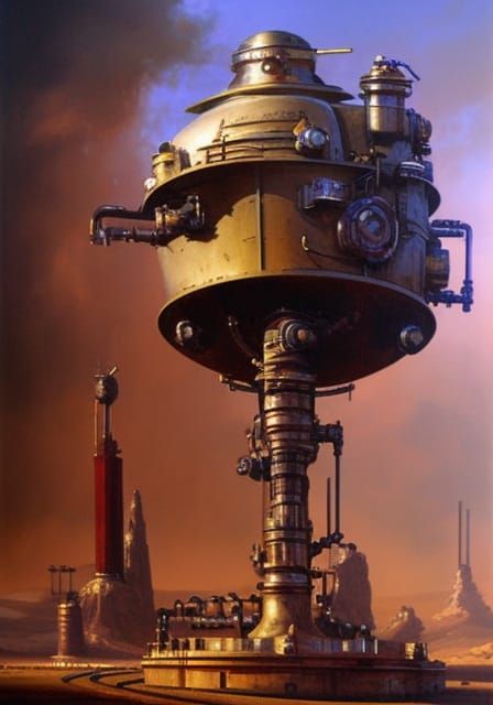 Steam punk artifacts