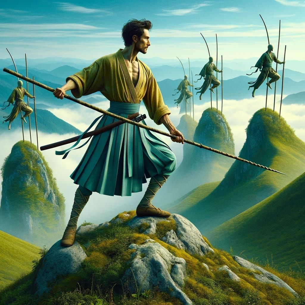 Seven of Wands, Tarot