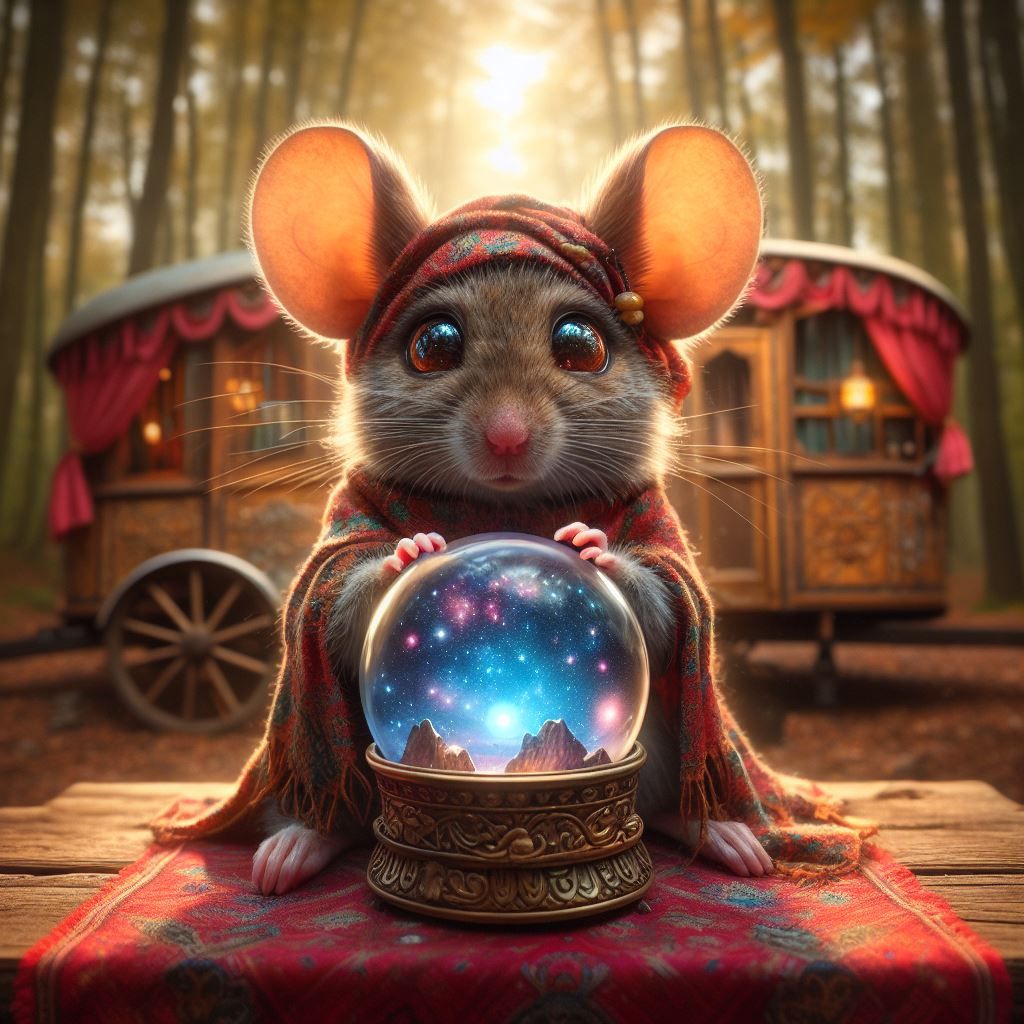 Wee little fortune teller