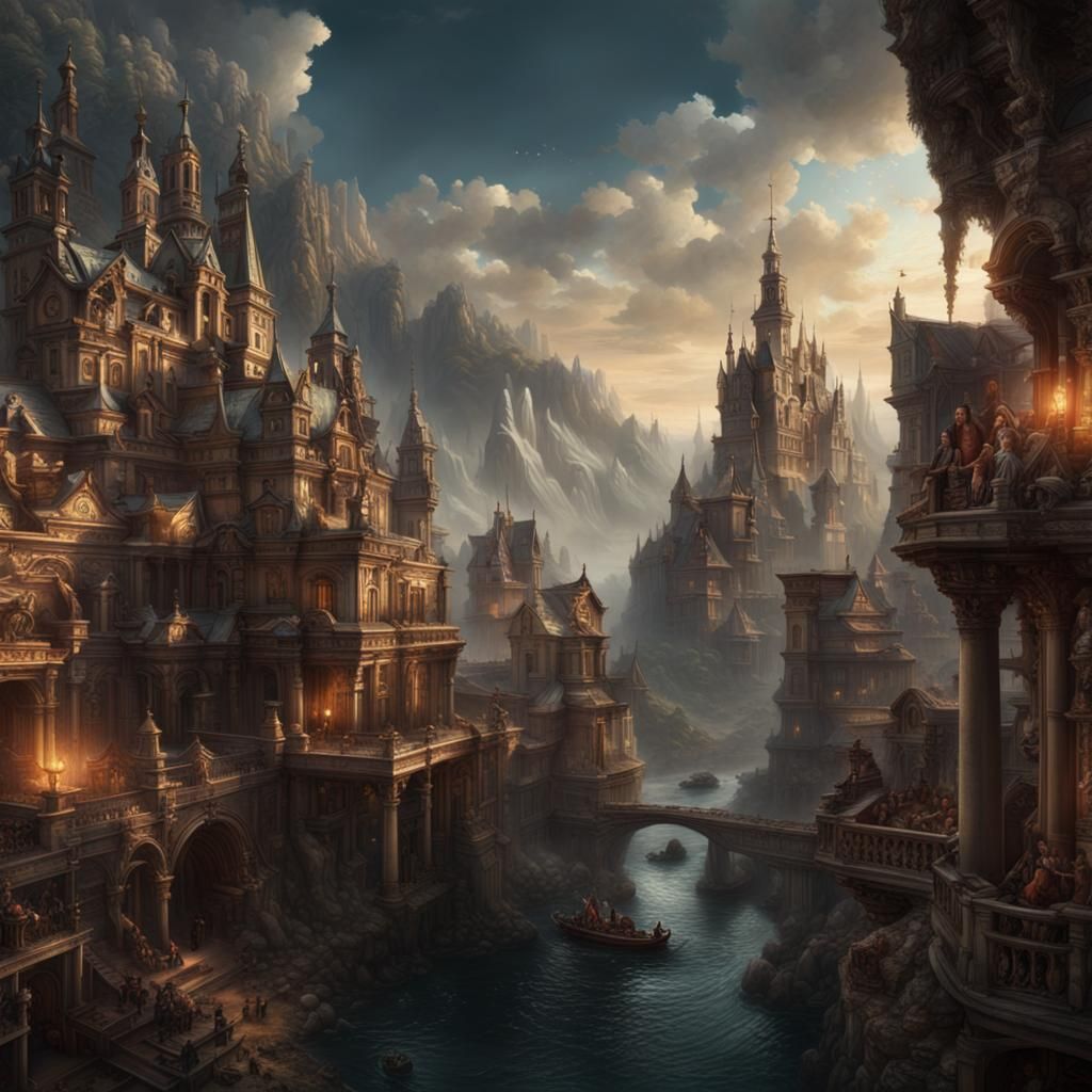 Epic Cinematic Digital Matte Painting