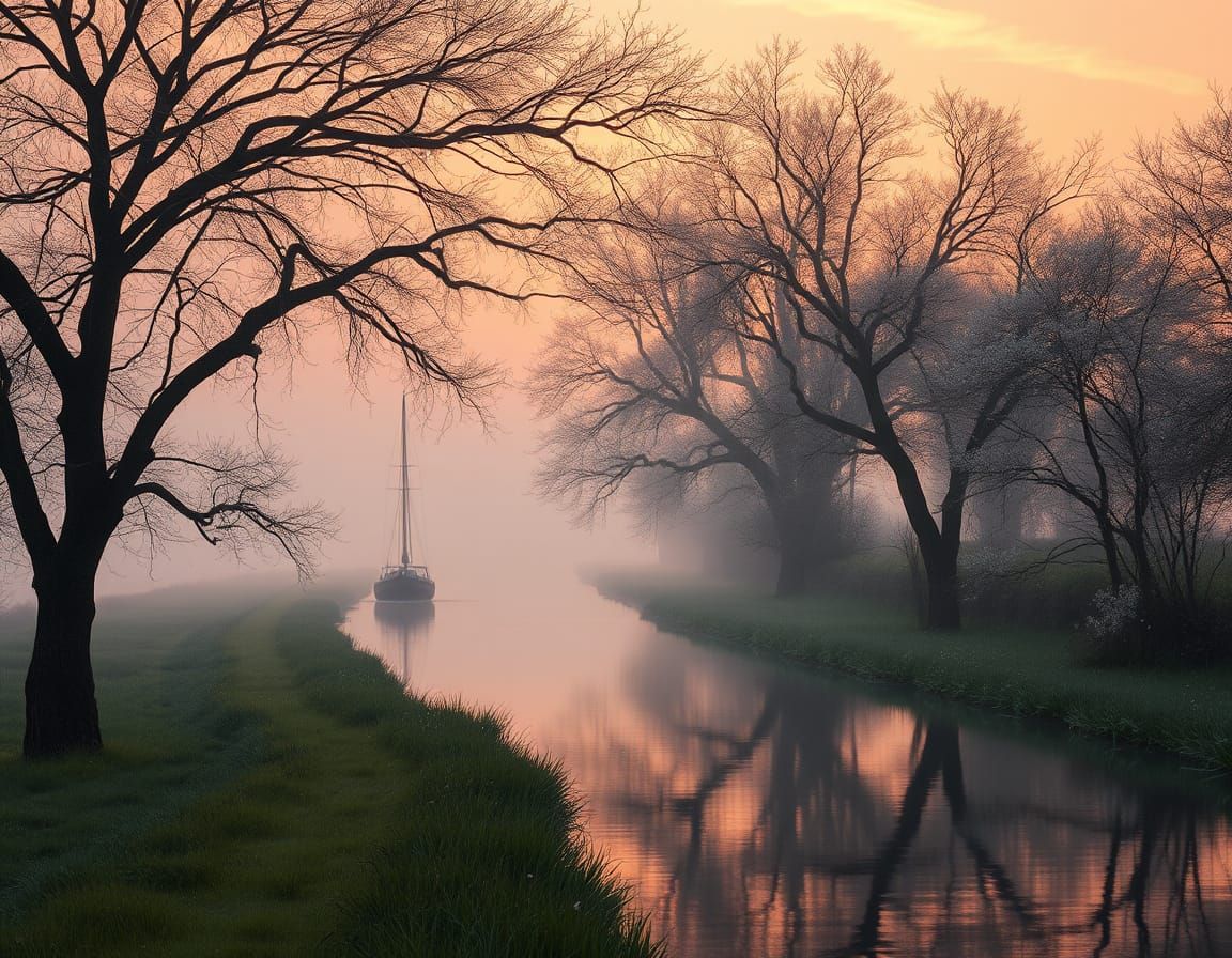 Misty River