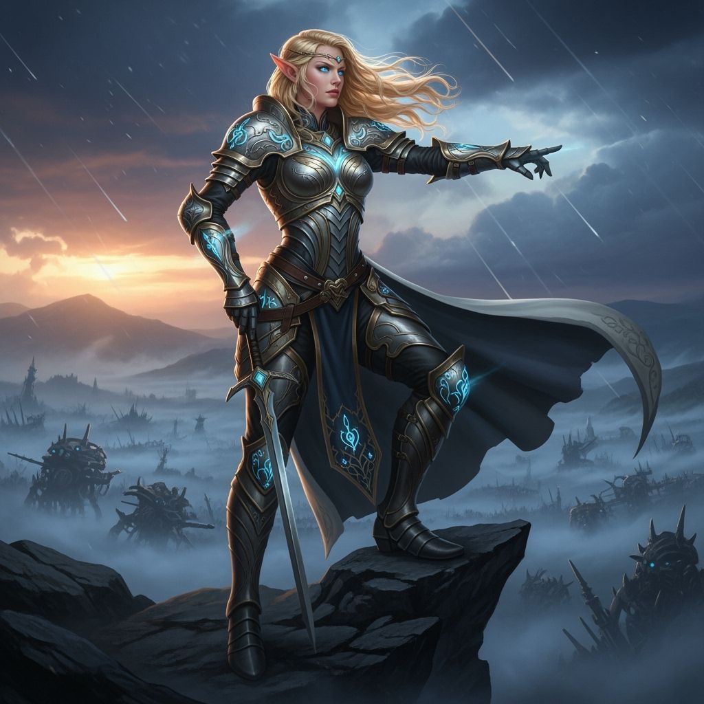 Elves vs. Steampunk Orcs