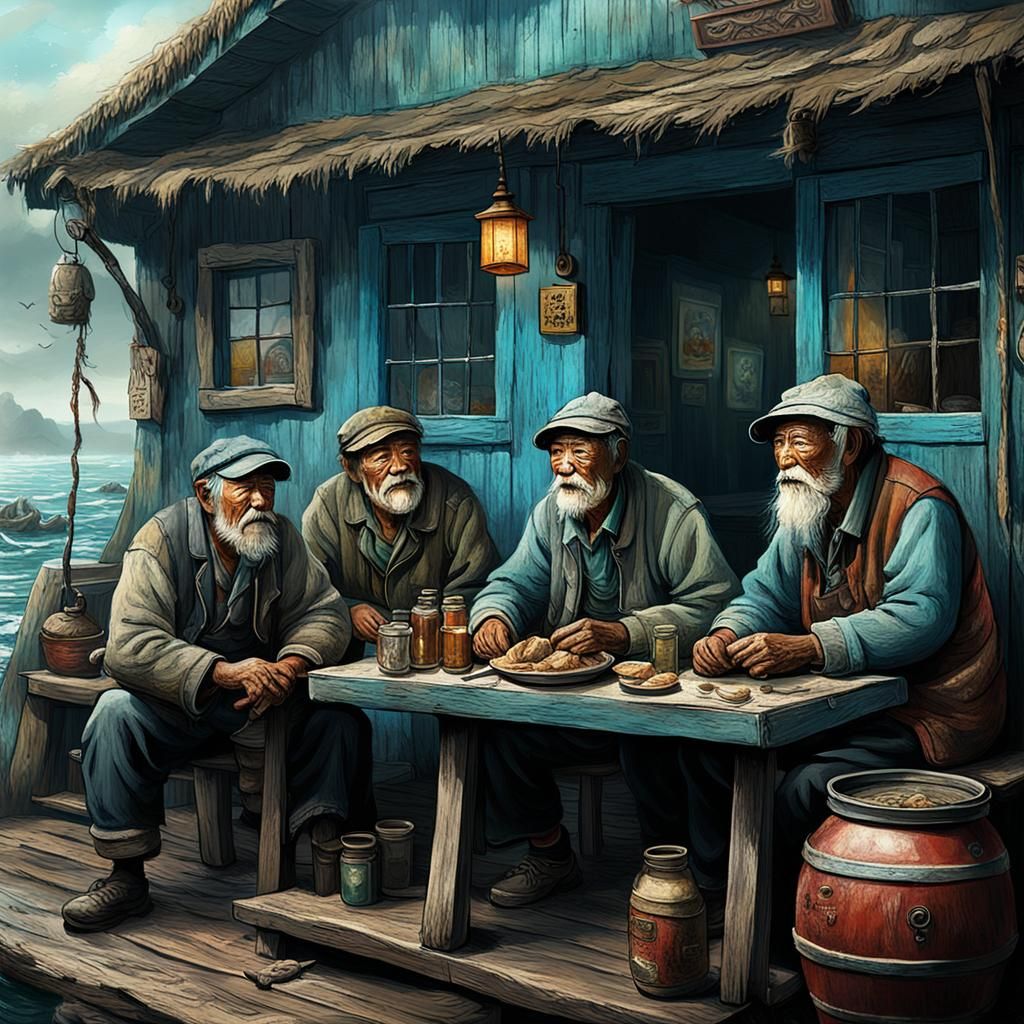 The Fishermen  by @MsJak2u