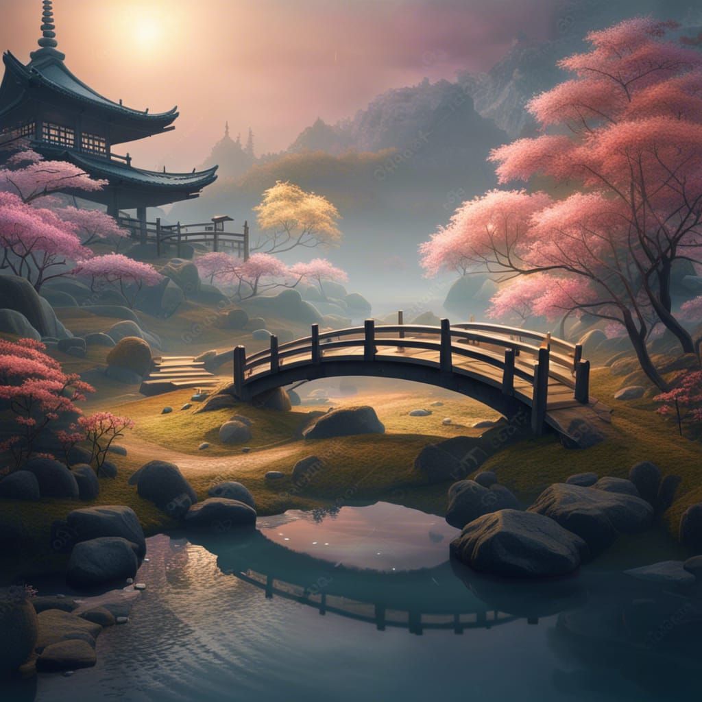 The serenity of a peaceful mind