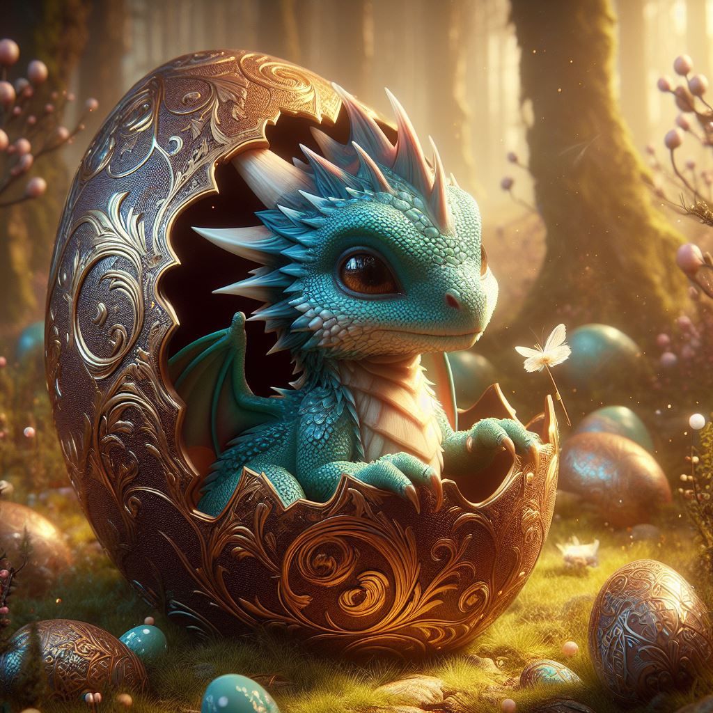 Easter Dragon II