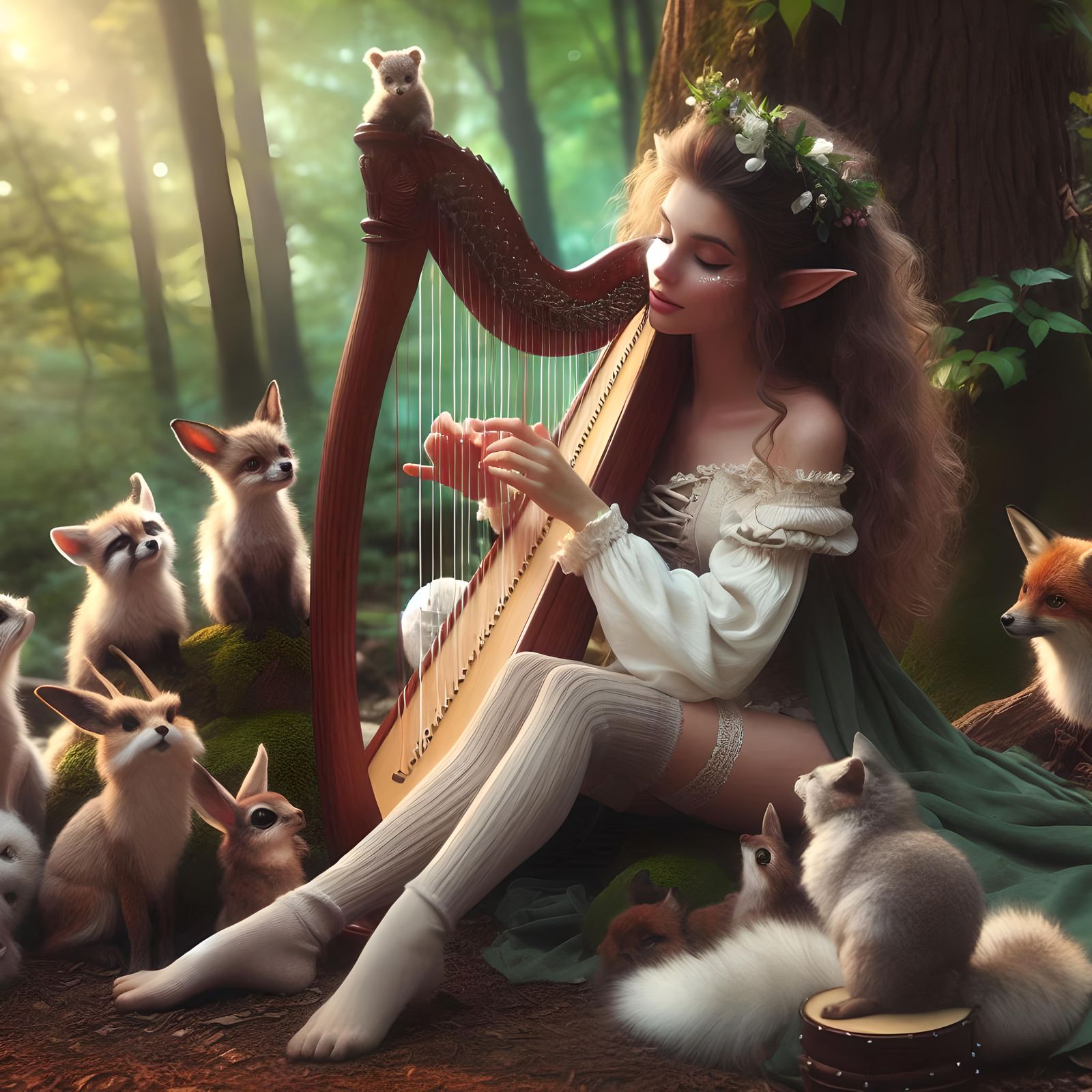 Playing For The Cute Critters