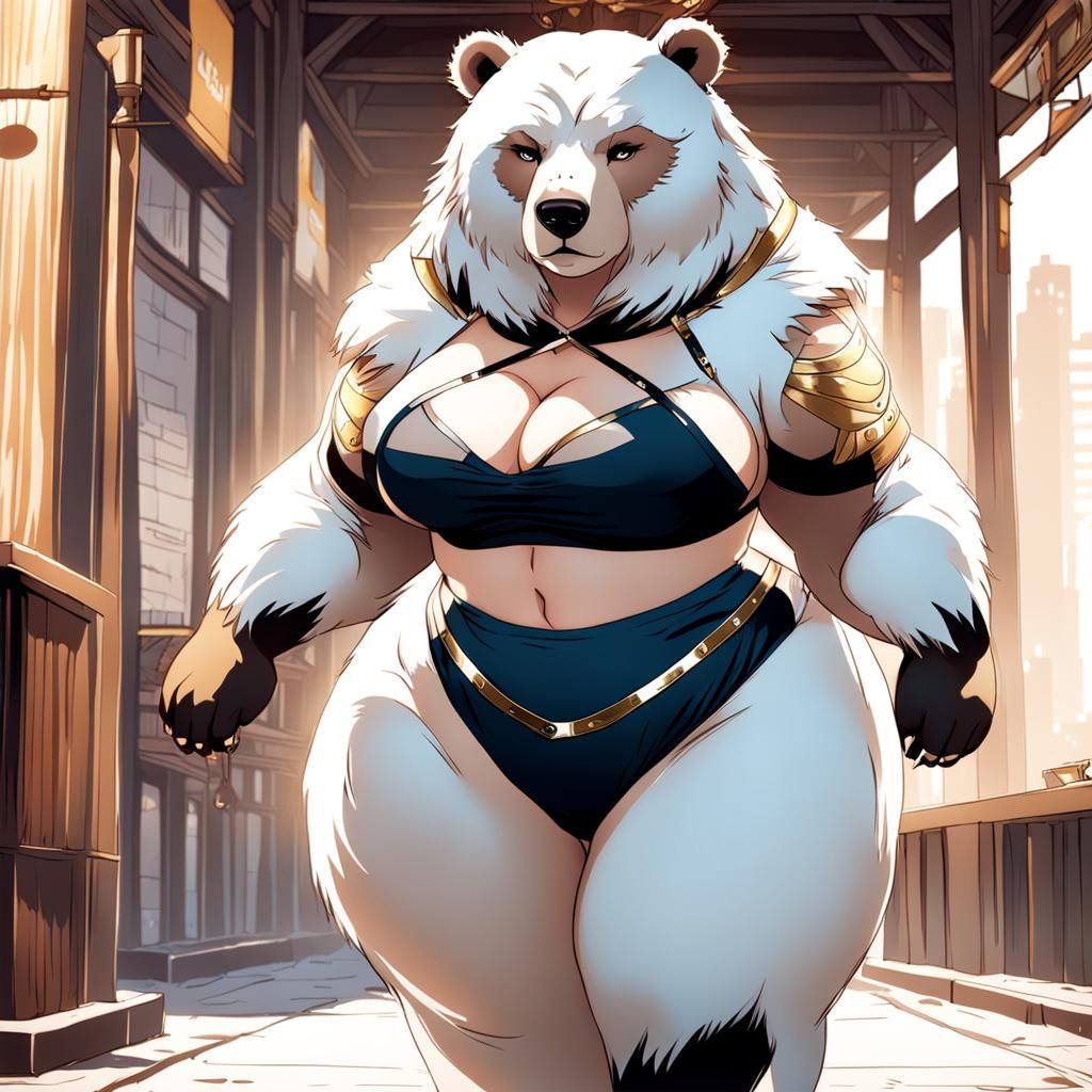 Bear woman