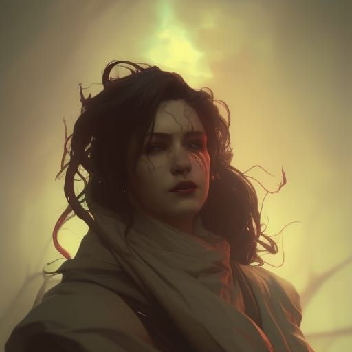 Vampire head and shoulders portrait, 8k resolution concept a...