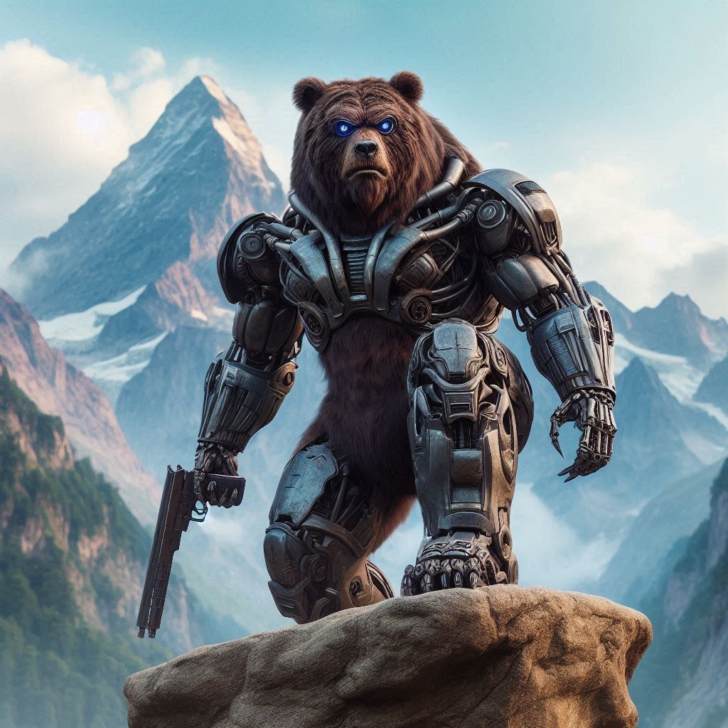 Cyborg Bear