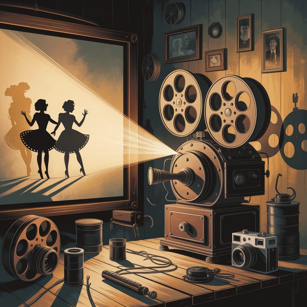 Old themes of Film shows   by @Steve Dufour