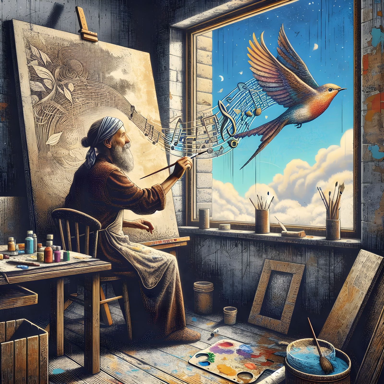 Flight of fancy  by @KB