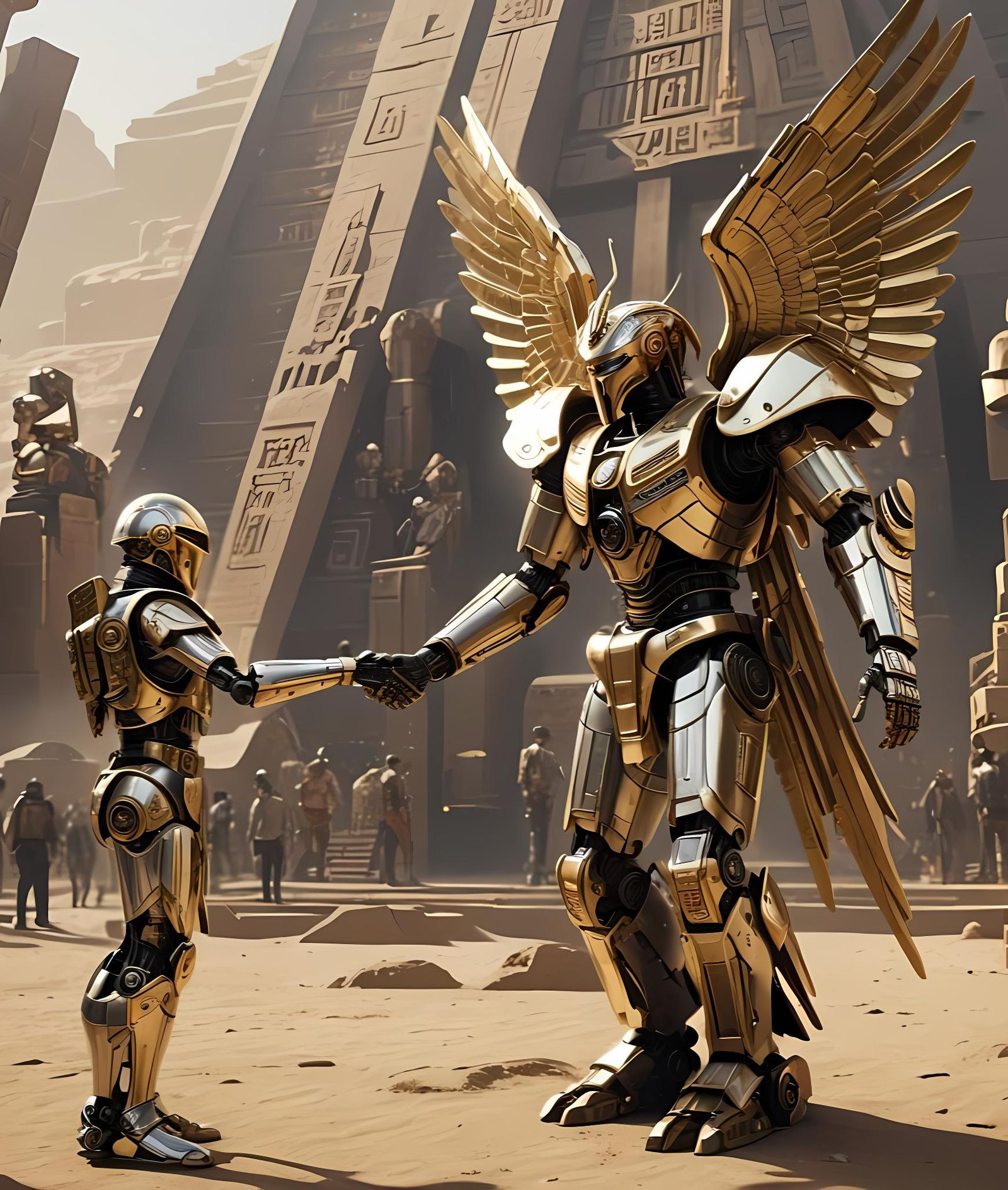 Welcome to the team and remember our duty is to protect the world.  by @Anything-Goes