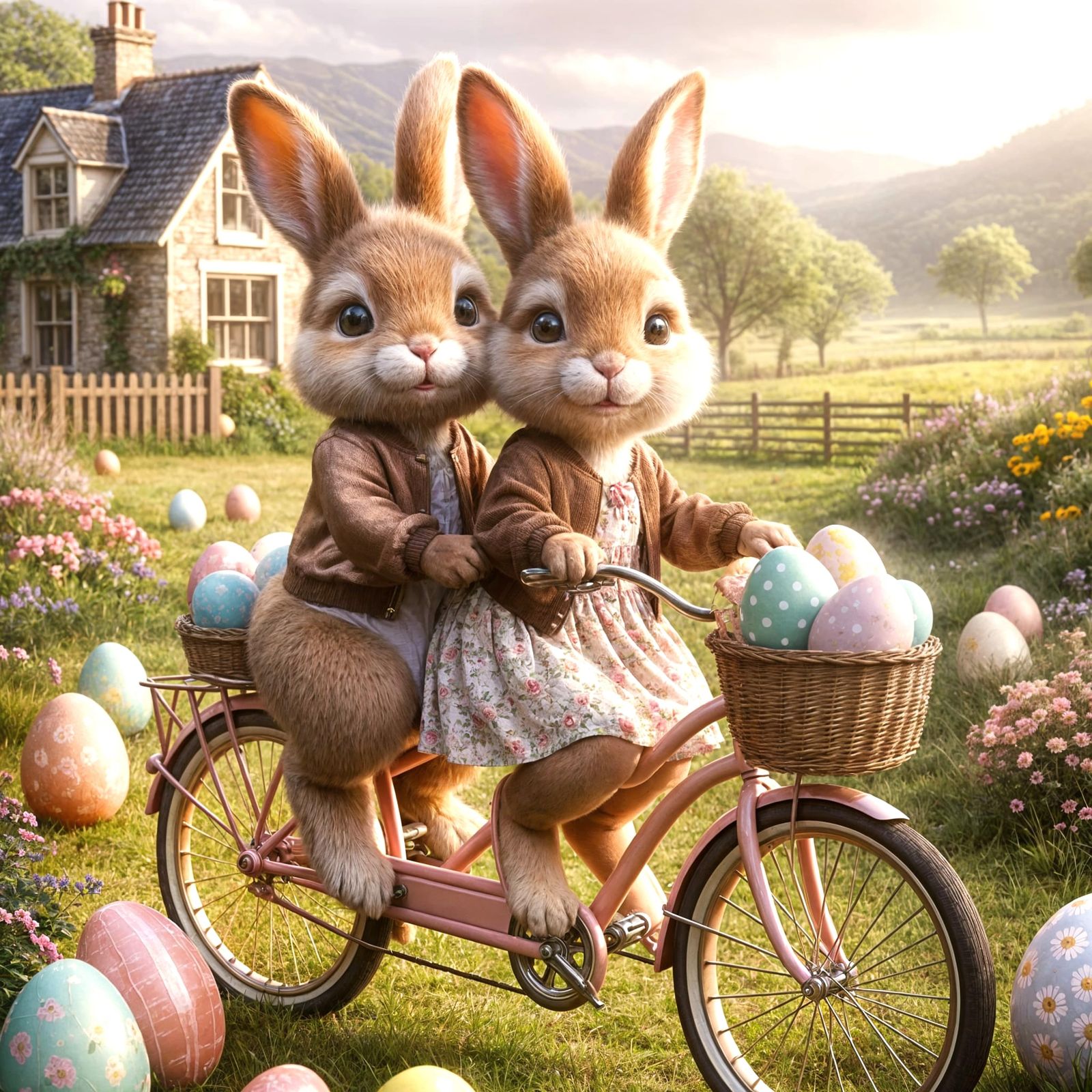 Journey of Colorful Eggs: Rabbit's Adventure  by @Richcruise Liu