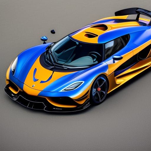 Koenigsegg Agera RST - AI Generated Artwork - NightCafe Creator