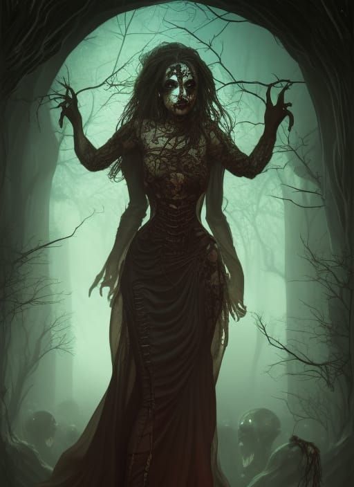 ghoulish queen of the zombies attempt