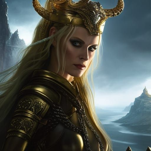 Norse Goddess Hela - Ai Generated Artwork - Nightcafe Creator