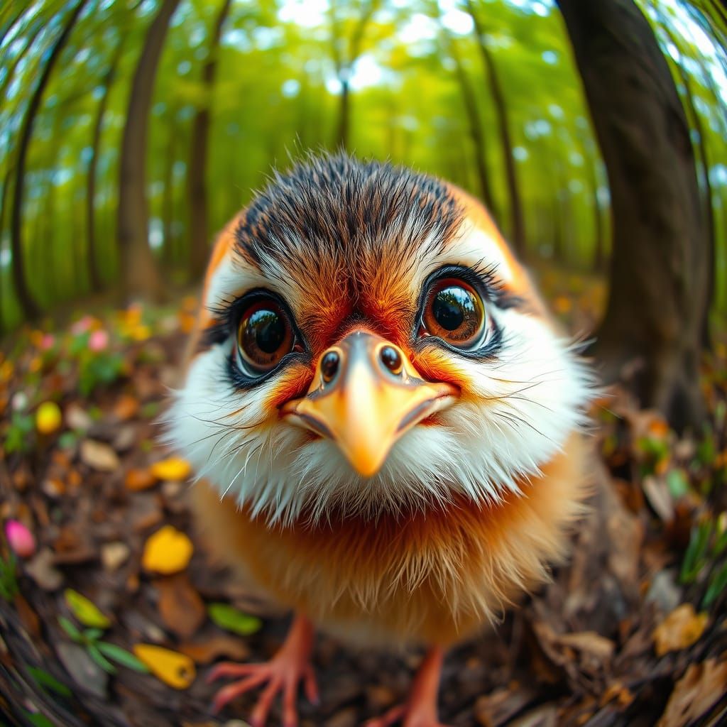 Curious little bird  by @Metuxa