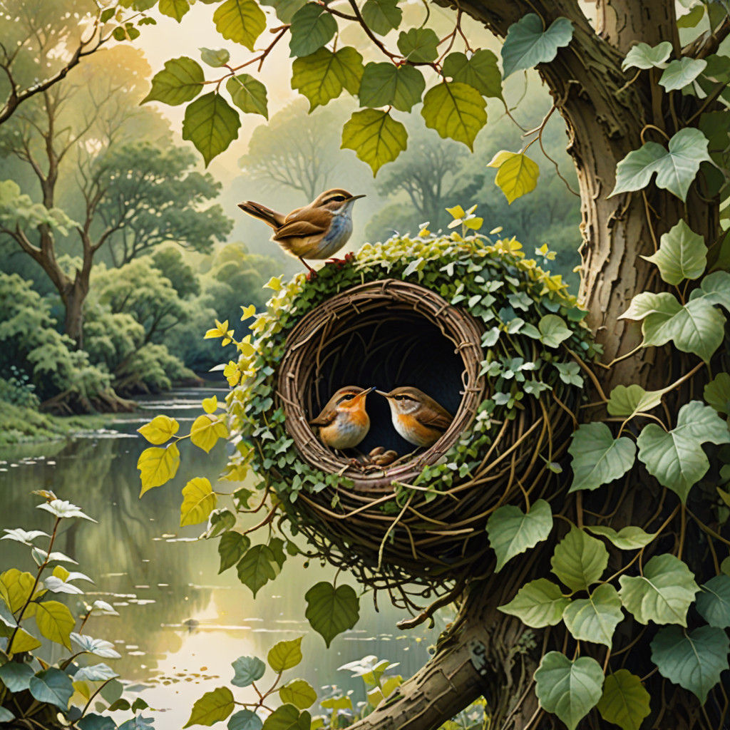 Wren's nest  by @Caroline