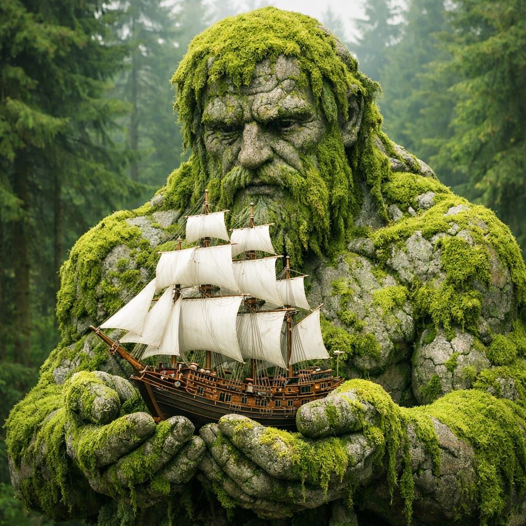 Ships In Unusual Places  by @Babushkats