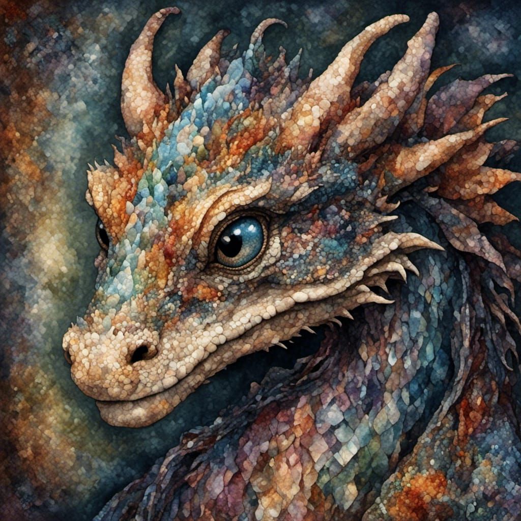 Ordinary Dragon - Ai Generated Artwork - Nightcafe Creator