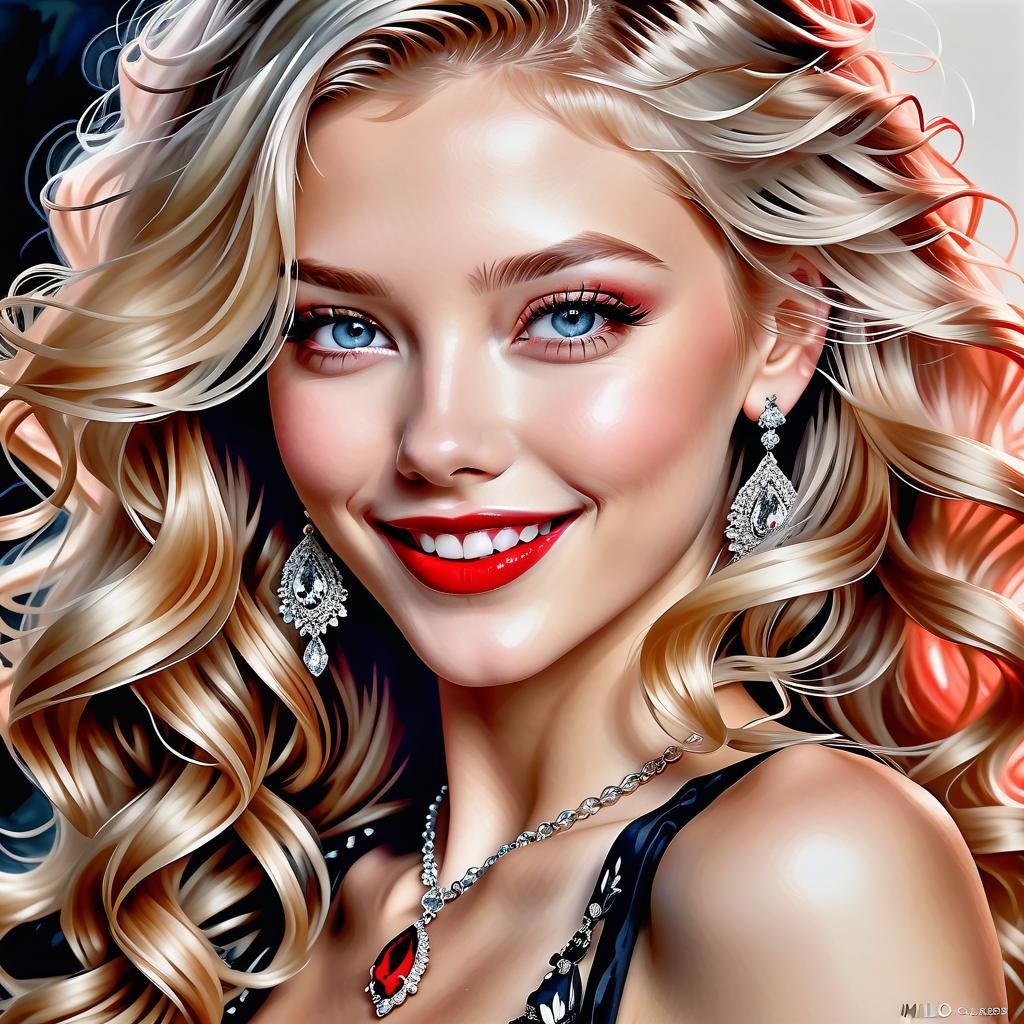Blond beauty
