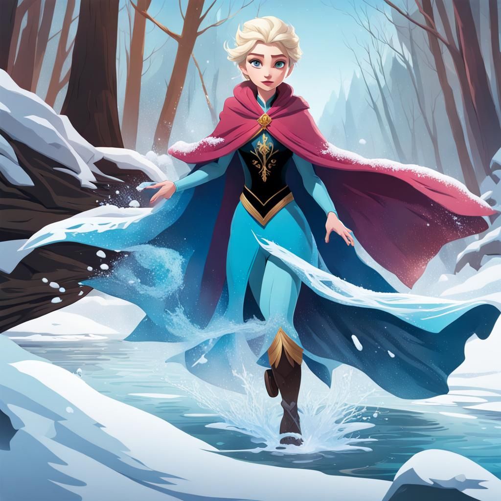Elsa in action