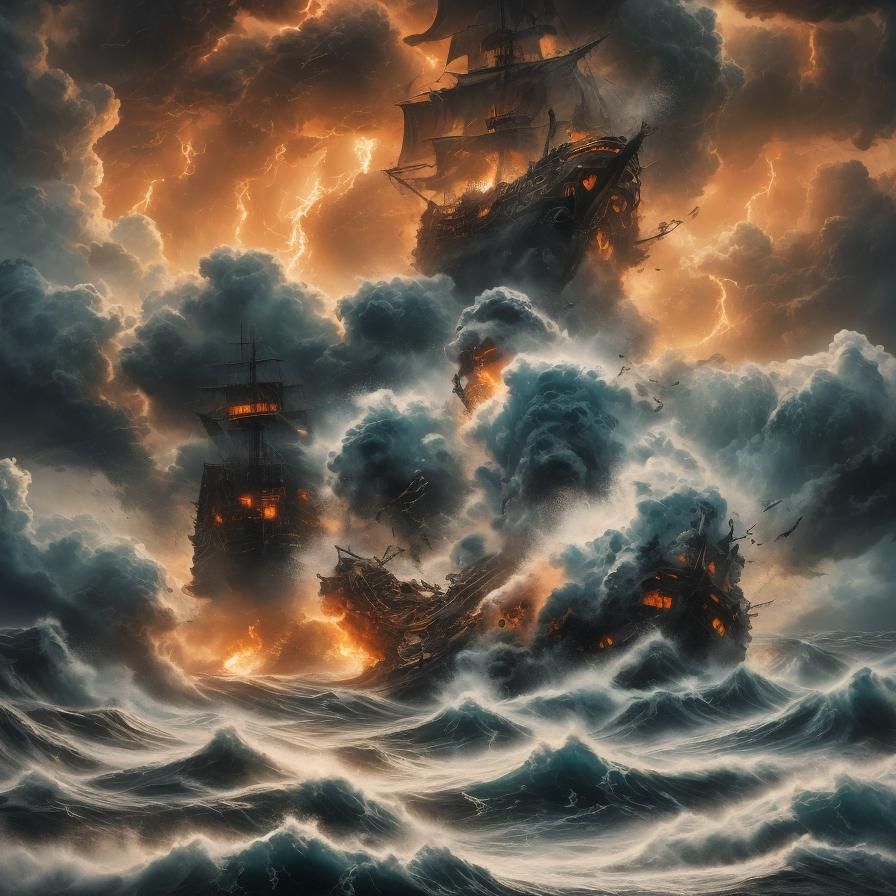 Pure Destruction on the Sea