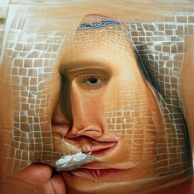 Mona Lisa. Hyperrealism