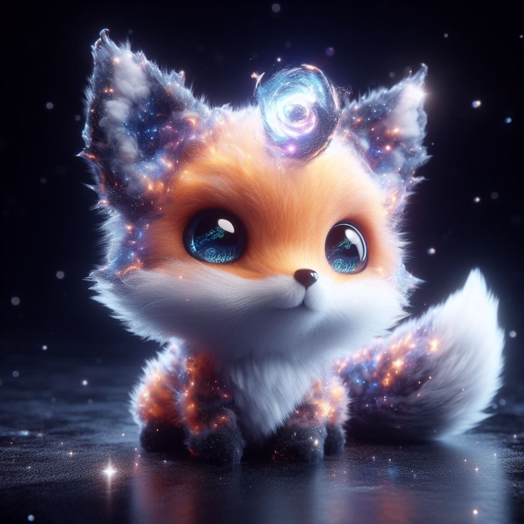 Starry cloudy fox #5