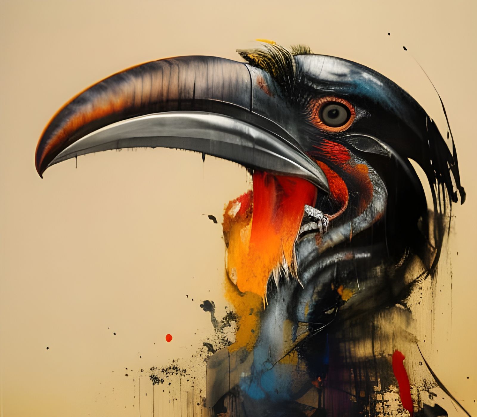 Hornbill  by @kauri