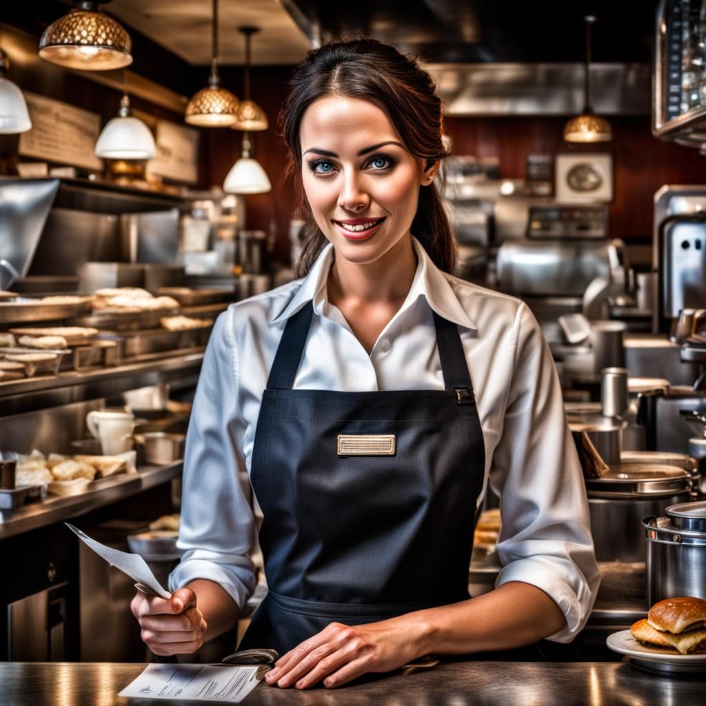 They also serve who only stand and wait ai generated artwork