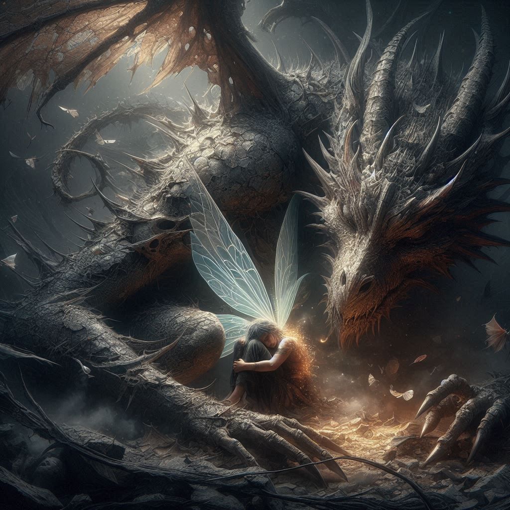 A Dragon and a Fairy, At The End Of All Things