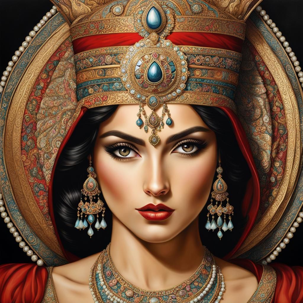 Queen of Persia - AI Generated Artwork - NightCafe Creator